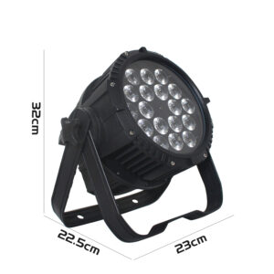 1810 LED PAR LIGHT WATERPROOF 200 WATT RGBWW