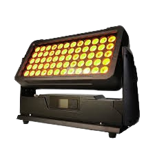 Outdoor 60 × 10W RGBW 4-in-1 LED Wall Washer Light